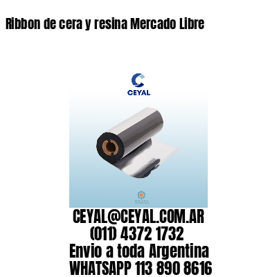 Ribbon de cera y resina Mercado Libre