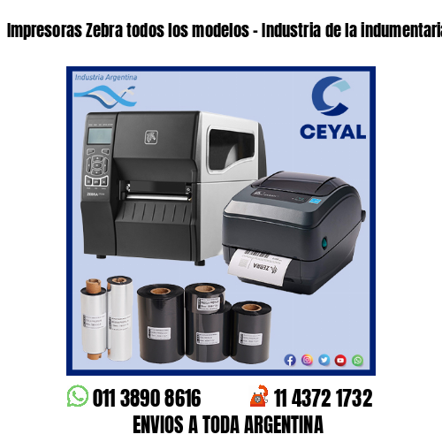 Impresoras Zebra Todos Los Modelos Industria De La Indumentaria Ribbon Etiqueta 9298