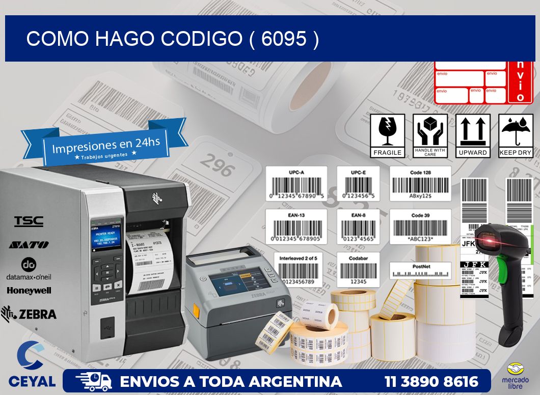 COMO HAGO CODIGO ( 6095 )