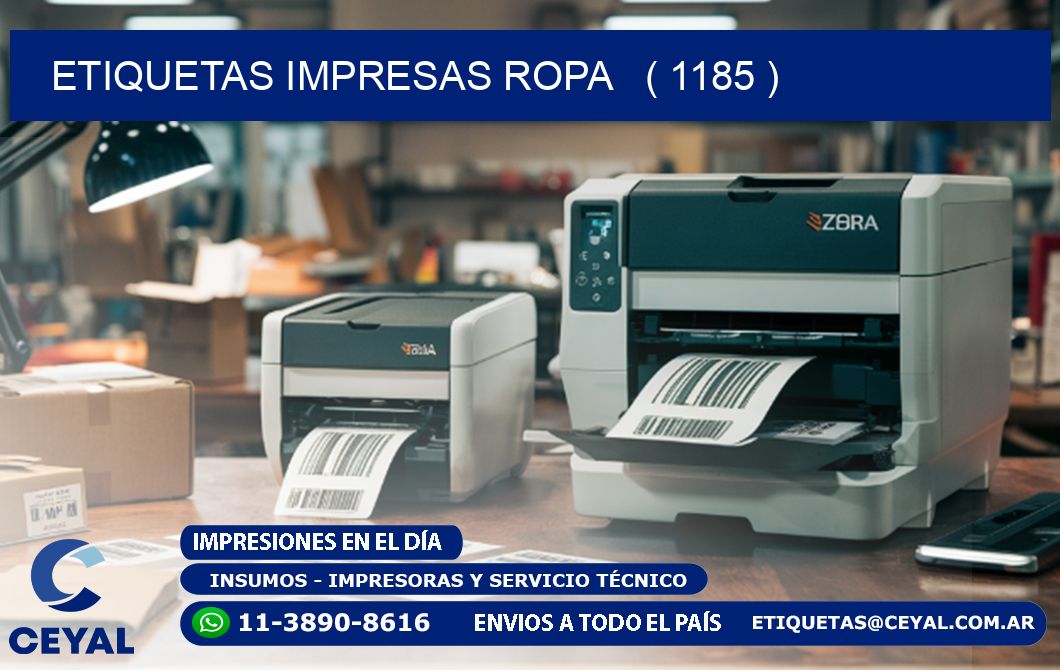 ETIQUETAS IMPRESAS ROPA   ( 1185 )