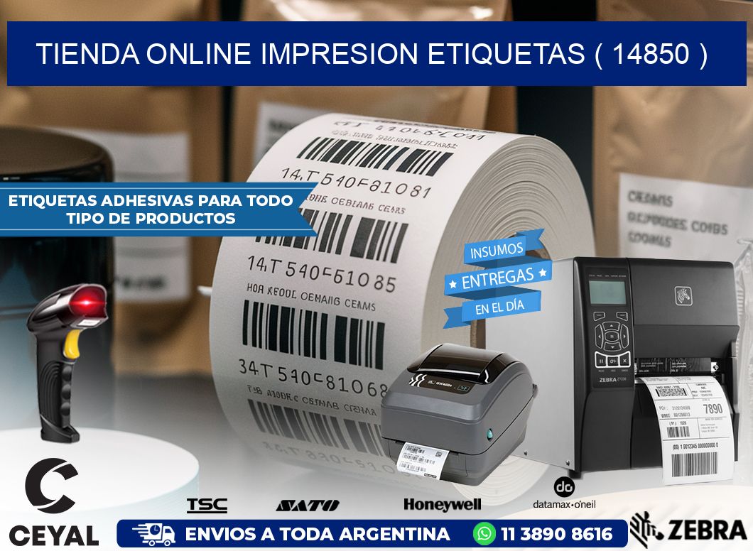 TIENDA ONLINE IMPRESION ETIQUETAS ( 14850 )