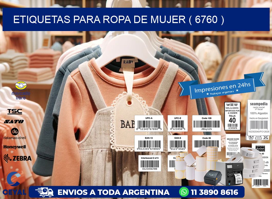 etiquetas para ropa de mujer ( 6760 )