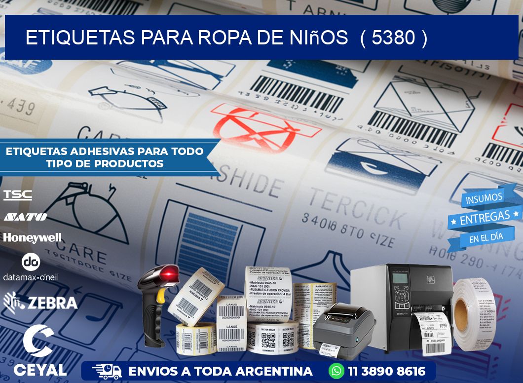 etiquetas para ropa de niños  ( 5380 )