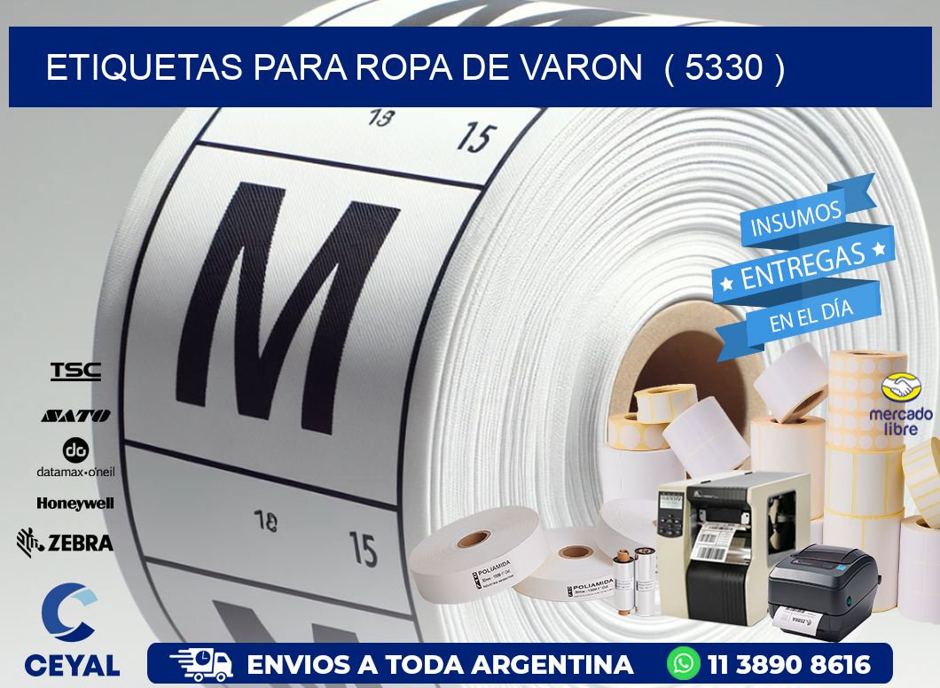 etiquetas para ropa de varon  ( 5330 )