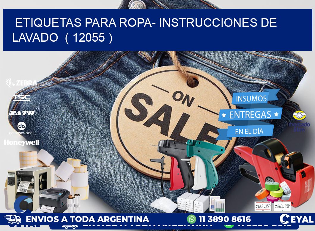 etiquetas para ropa- instrucciones de lavado  ( 12055 )