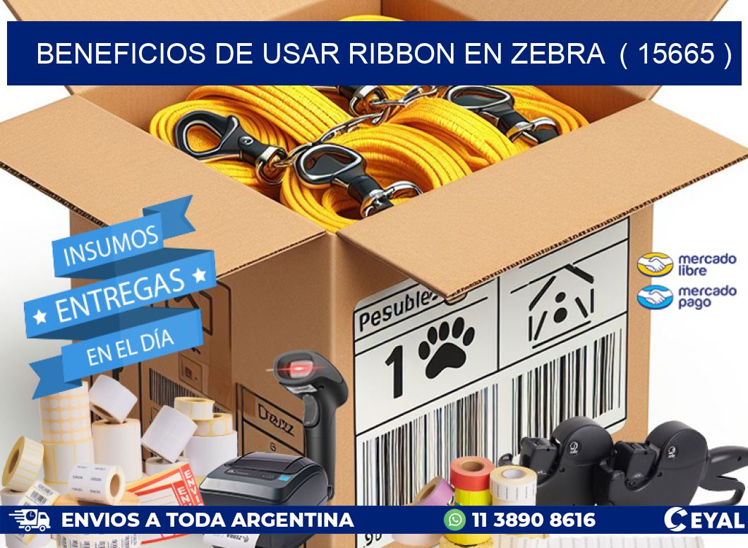 BENEFICIOS DE USAR RIBBON EN ZEBRA  ( 15665 )