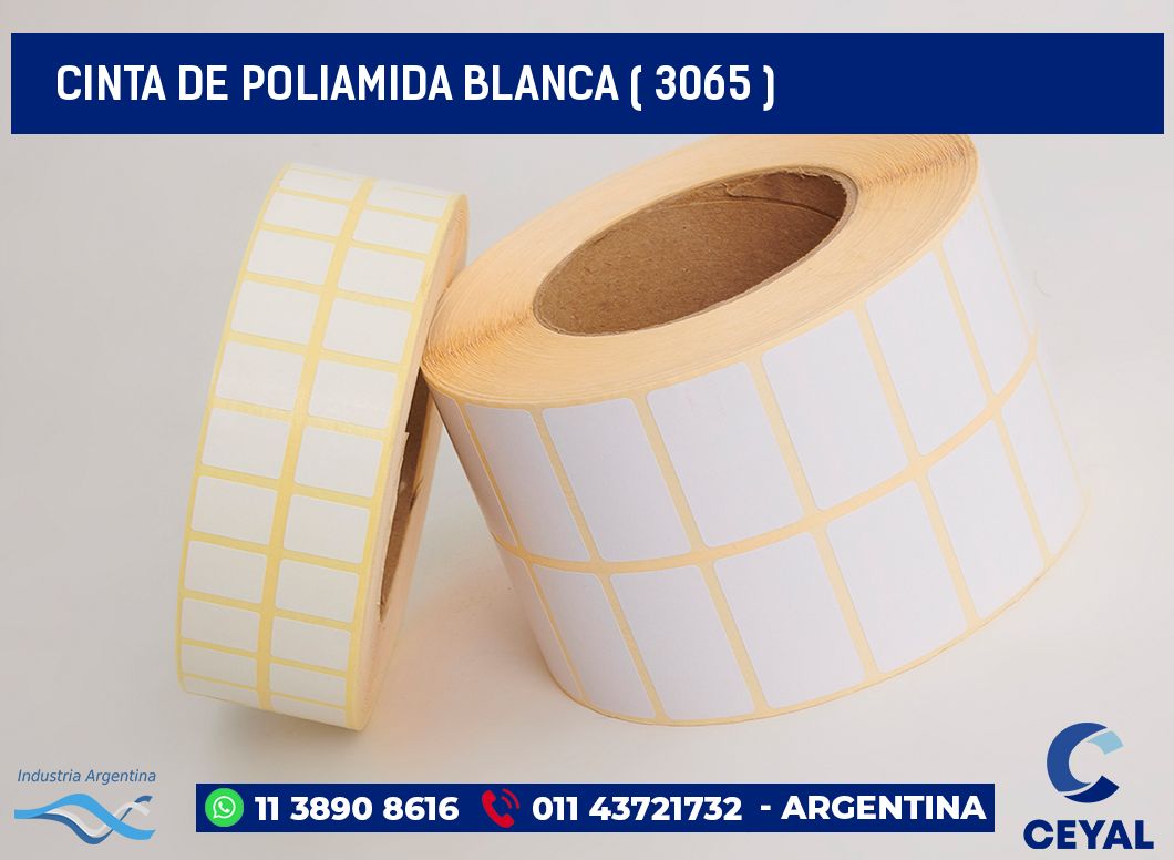 CINTA DE POLIAMIDA BLANCA ( 3065 )