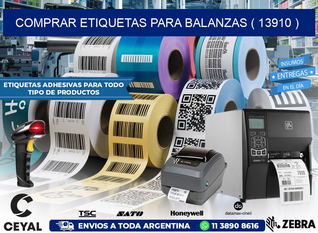 COMPRAR ETIQUETAS PARA BALANZAS ( 13910 )