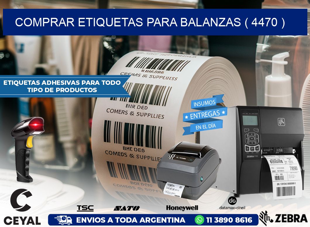 COMPRAR ETIQUETAS PARA BALANZAS ( 4470 )