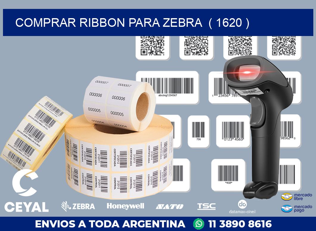 COMPRAR RIBBON PARA ZEBRA  ( 1620 )