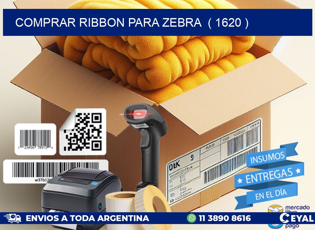 COMPRAR RIBBON PARA ZEBRA  ( 1620 )