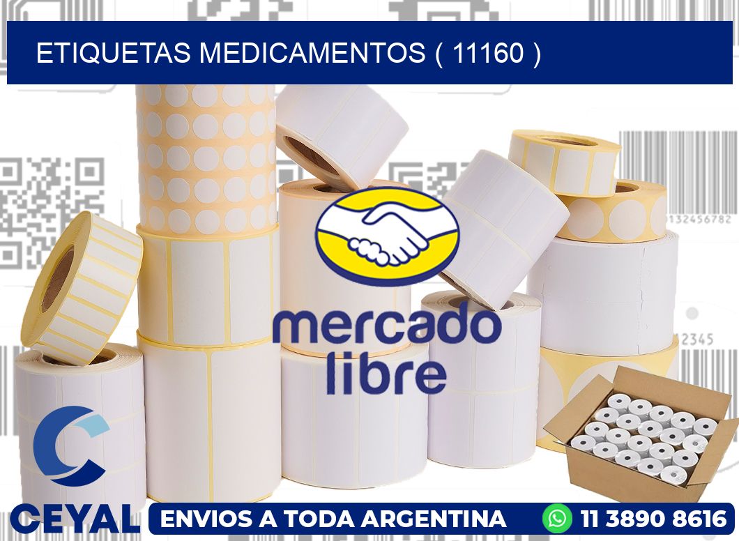 ETIQUETAS MEDICAMENTOS ( 11160 )