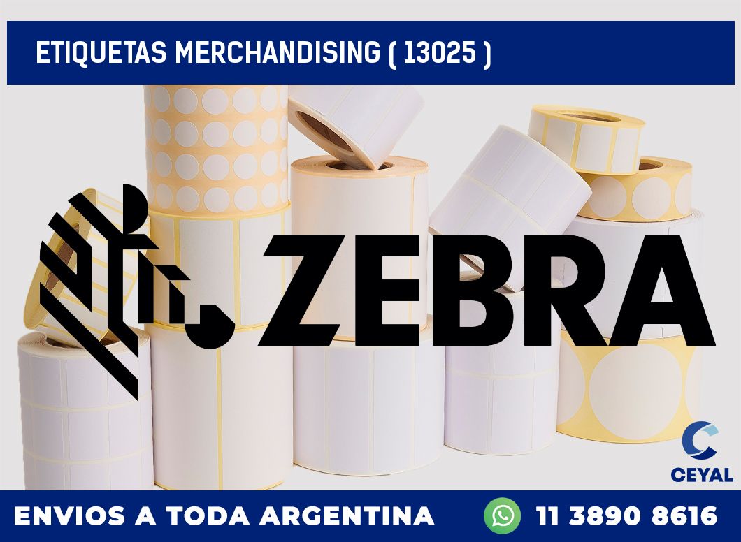 ETIQUETAS MERCHANDISING ( 13025 )