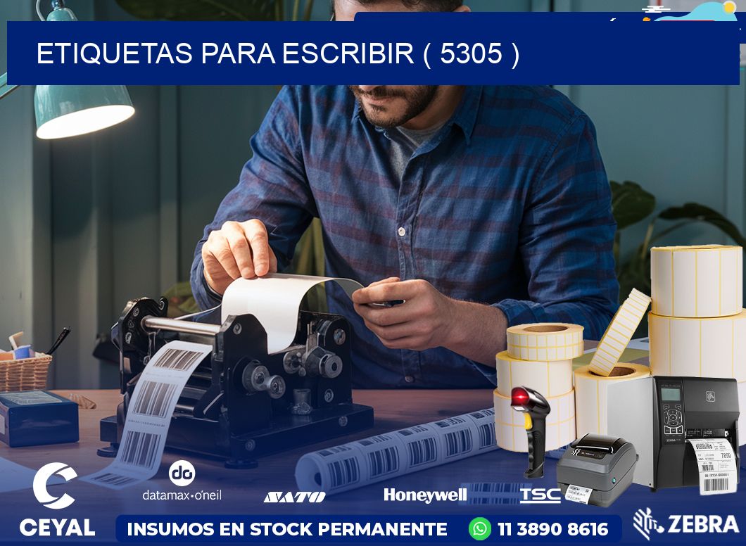 ETIQUETAS PARA ESCRIBIR ( 5305 )