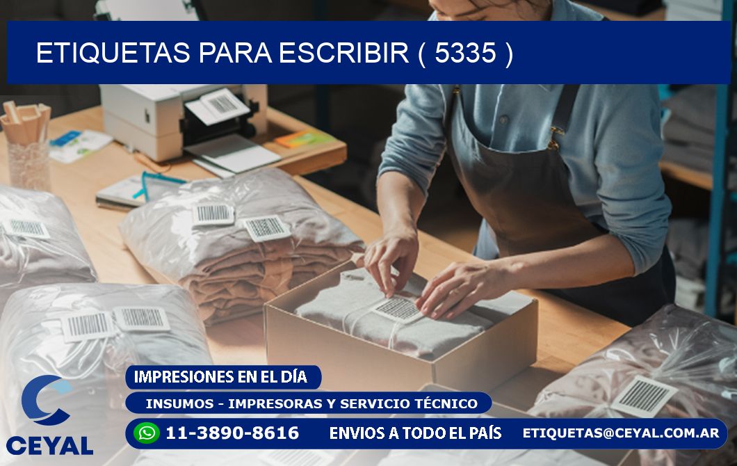 ETIQUETAS PARA ESCRIBIR ( 5335 )