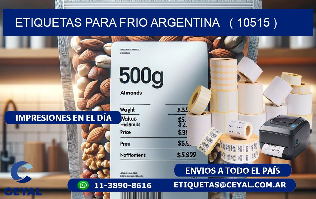 ETIQUETAS PARA FRIO ARGENTINA   ( 10515 )