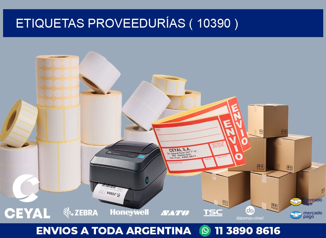 ETIQUETAS PROVEEDURÍAS ( 10390 )