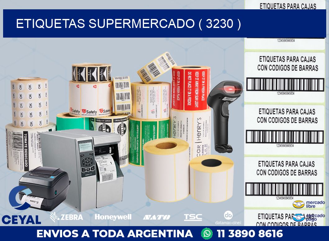 ETIQUETAS SUPERMERCADO ( 3230 )