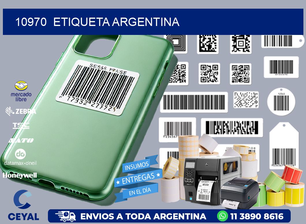 10970  ETIQUETA ARGENTINA