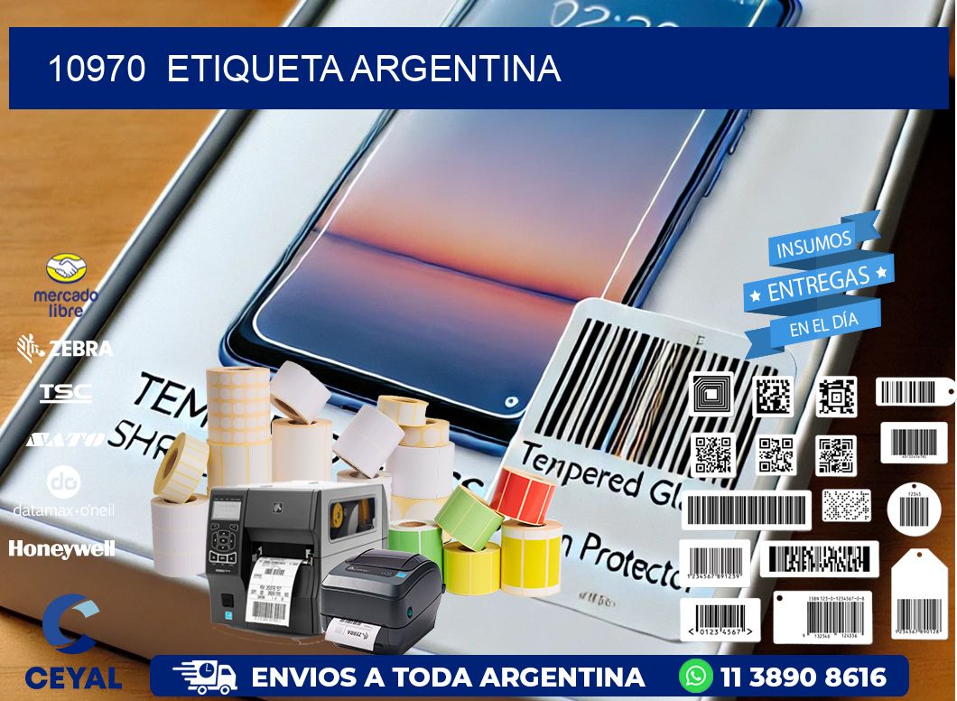 10970  ETIQUETA ARGENTINA