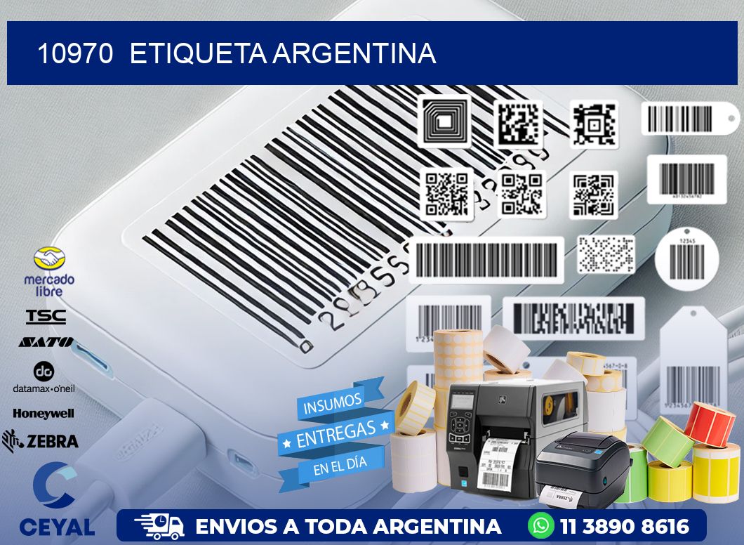 10970  ETIQUETA ARGENTINA