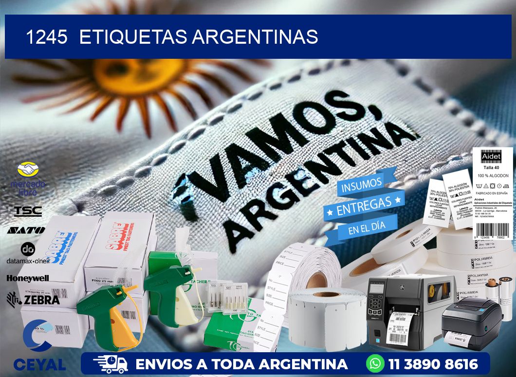 1245  ETIQUETAS ARGENTINAS