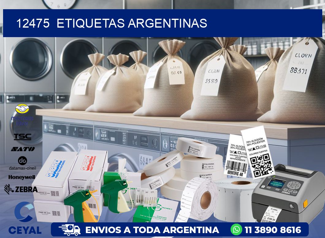 12475  ETIQUETAS ARGENTINAS