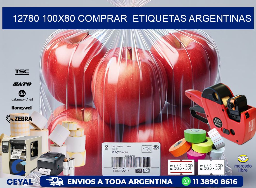 12780 100X80 COMPRAR  ETIQUETAS ARGENTINAS