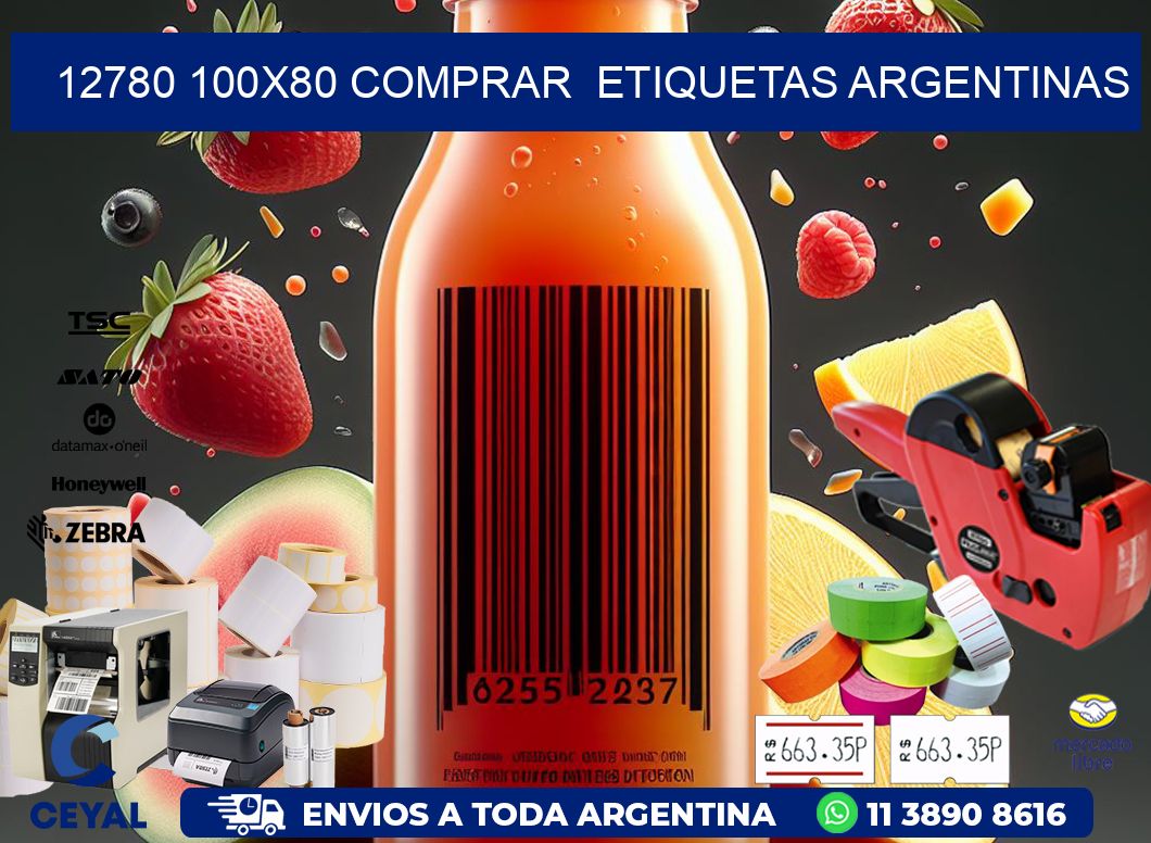 12780 100X80 COMPRAR  ETIQUETAS ARGENTINAS