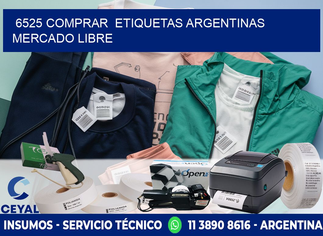 6525 COMPRAR  ETIQUETAS ARGENTINAS MERCADO LIBRE