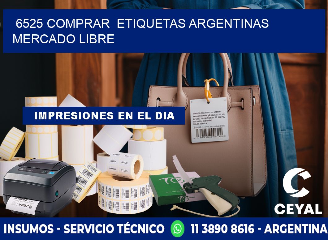 6525 COMPRAR  ETIQUETAS ARGENTINAS MERCADO LIBRE