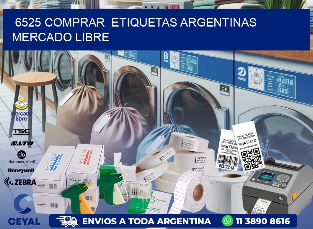 6525 COMPRAR  ETIQUETAS ARGENTINAS MERCADO LIBRE