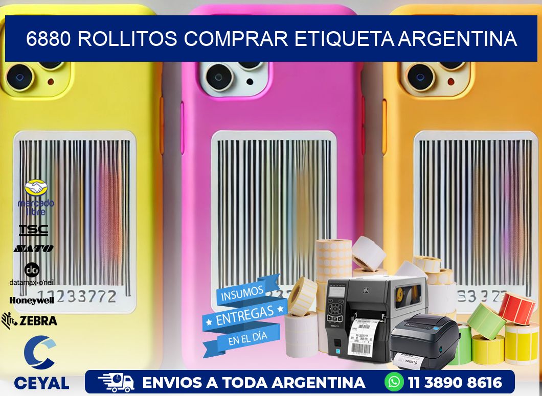 6880 ROLLITOS COMPRAR ETIQUETA ARGENTINA