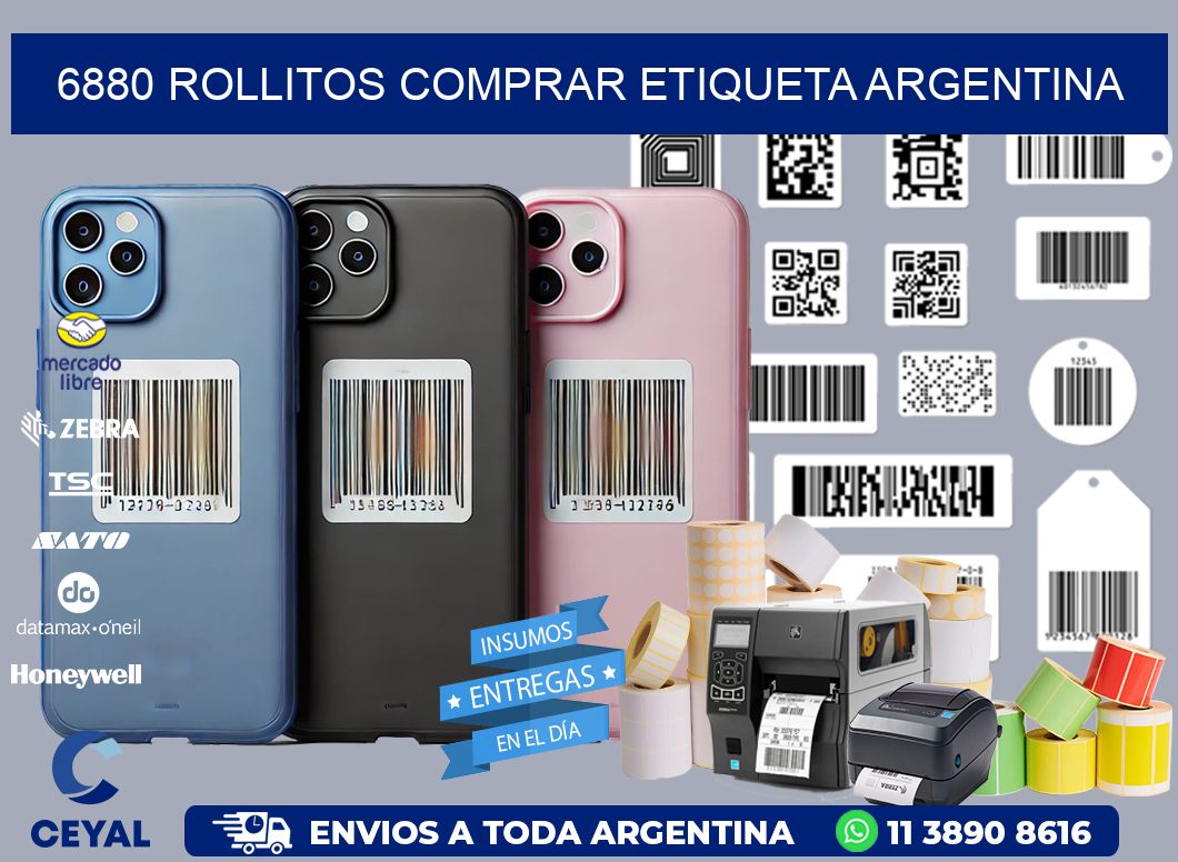 6880 ROLLITOS COMPRAR ETIQUETA ARGENTINA