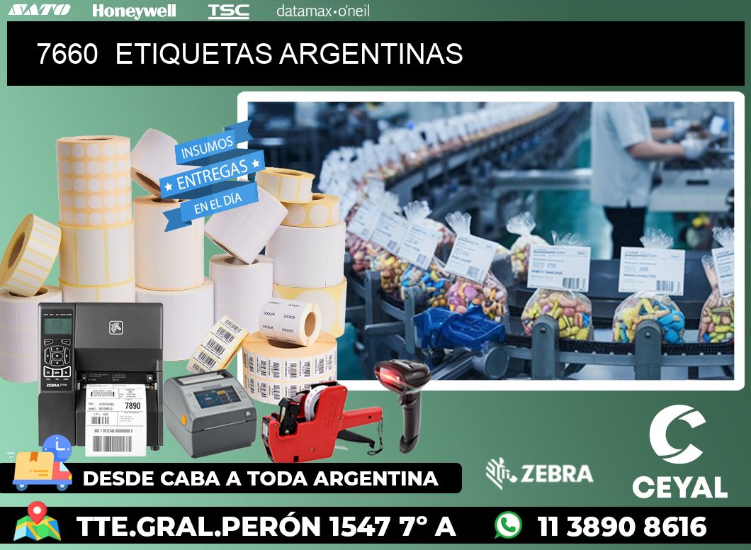 7660  ETIQUETAS ARGENTINAS