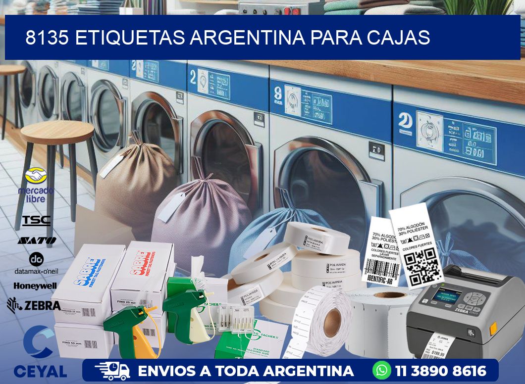 8135 ETIQUETAS ARGENTINA PARA CAJAS