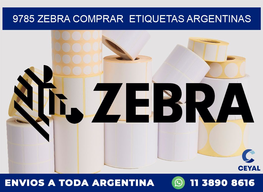 9785 ZEBRA COMPRAR  ETIQUETAS ARGENTINAS