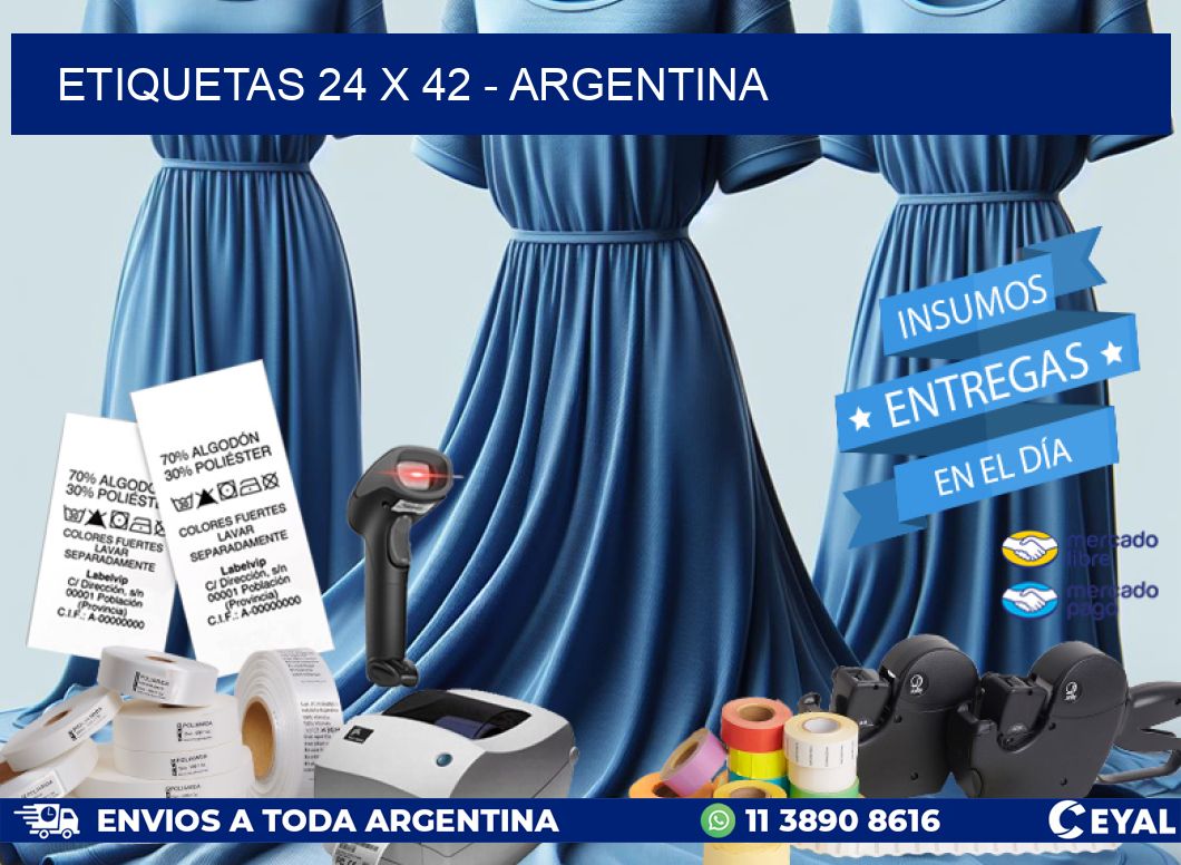 ETIQUETAS 24 x 42 – ARGENTINA