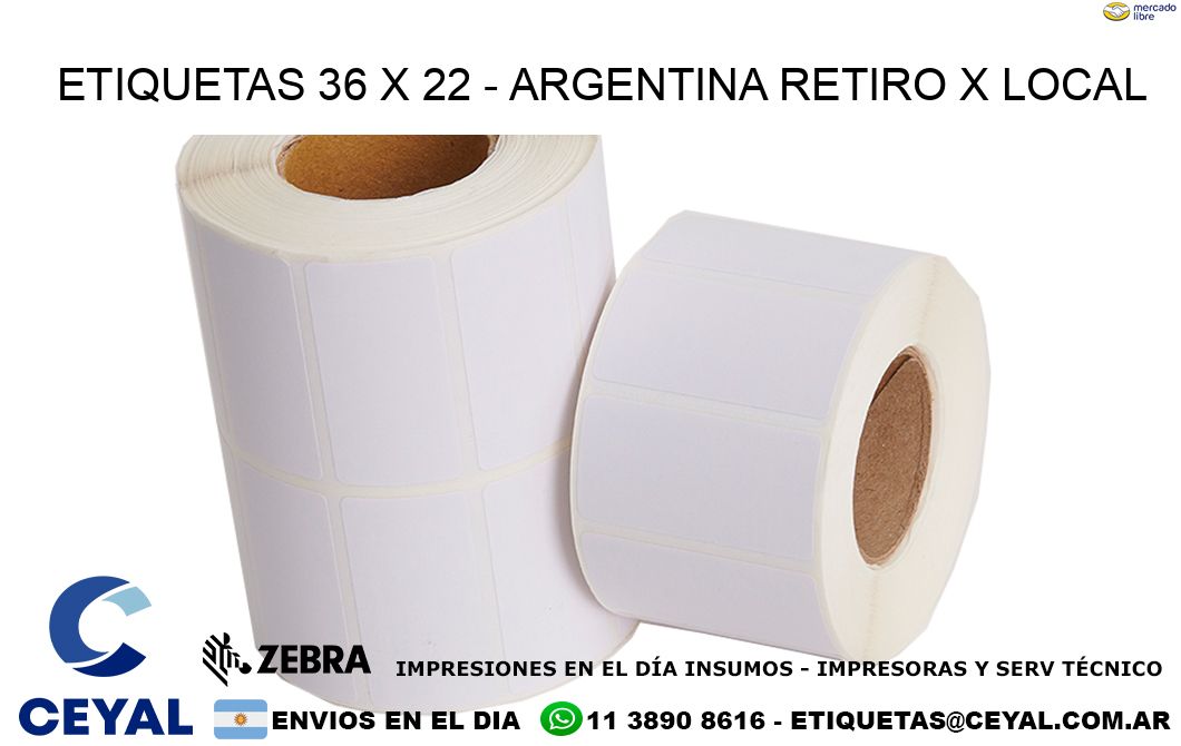 ETIQUETAS 36 x 22 – ARGENTINA RETIRO X LOCAL