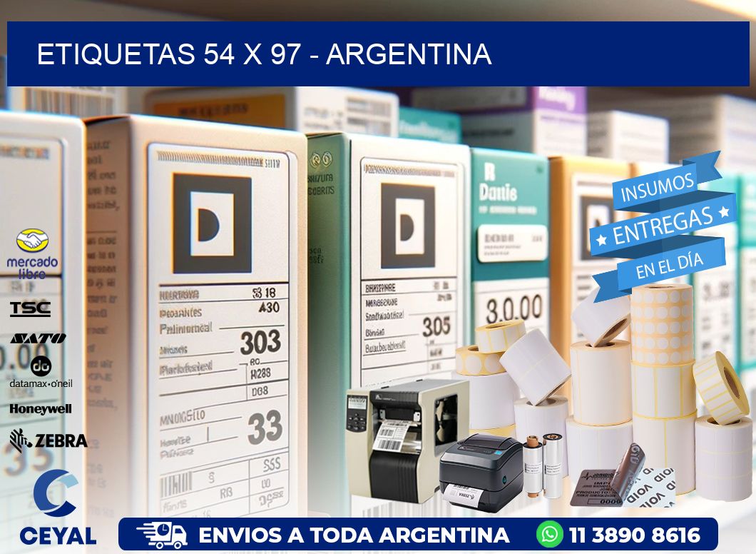 ETIQUETAS 54 x 97 – ARGENTINA