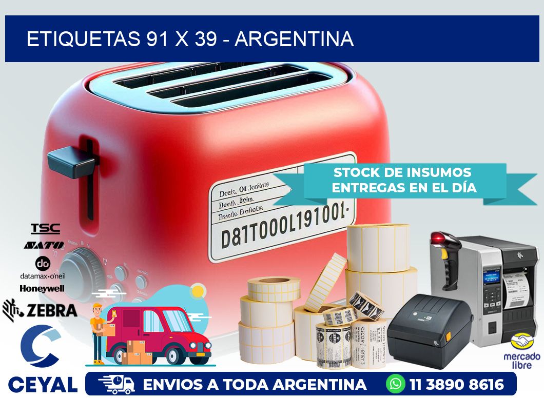 ETIQUETAS 91 x 39 – ARGENTINA