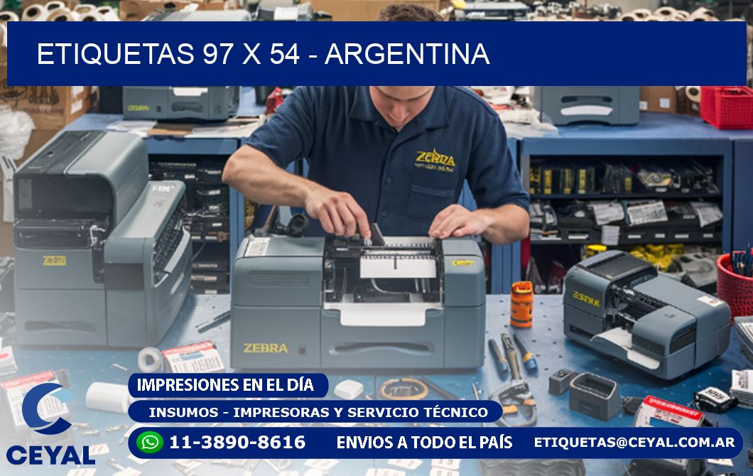 ETIQUETAS 97 x 54 - ARGENTINA