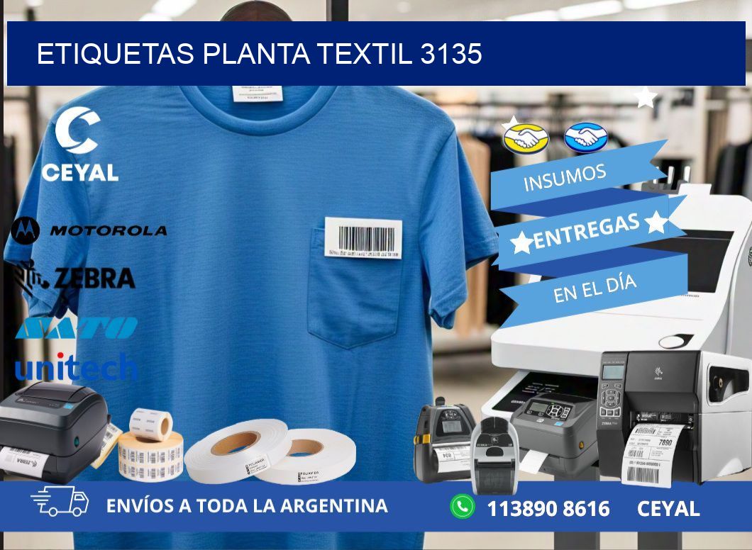 ETIQUETAS PLANTA TEXTIL 3135