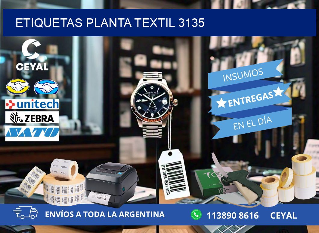 ETIQUETAS PLANTA TEXTIL 3135