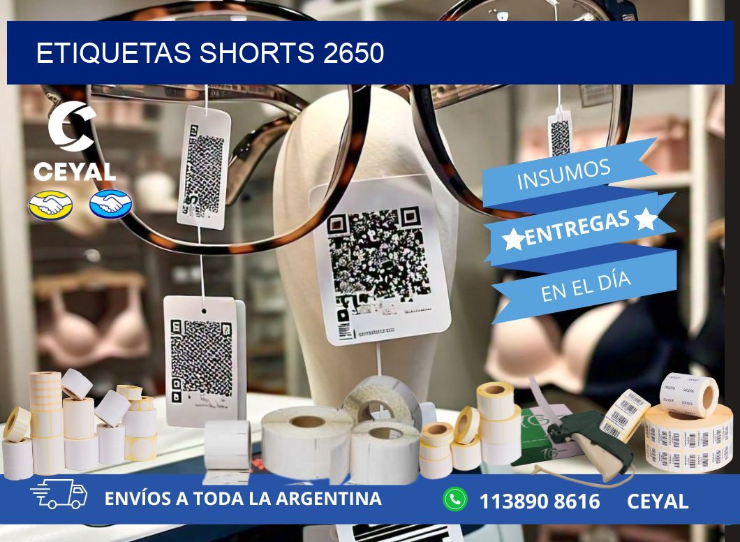 ETIQUETAS SHORTS 2650