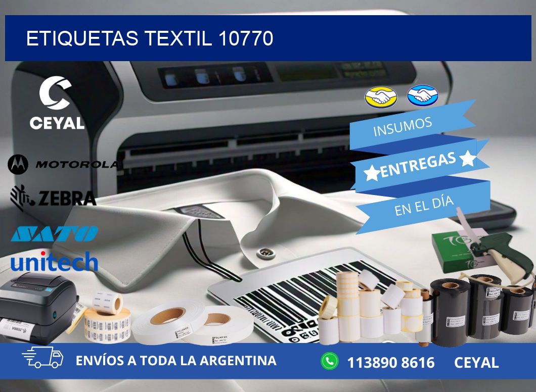 ETIQUETAS TEXTIL 10770