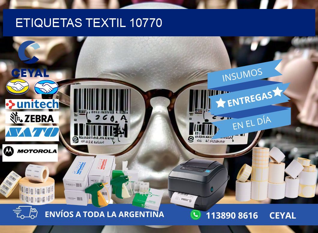 ETIQUETAS TEXTIL 10770