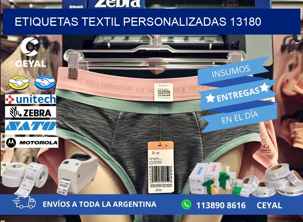 ETIQUETAS TEXTIL PERSONALIZADAS 13180