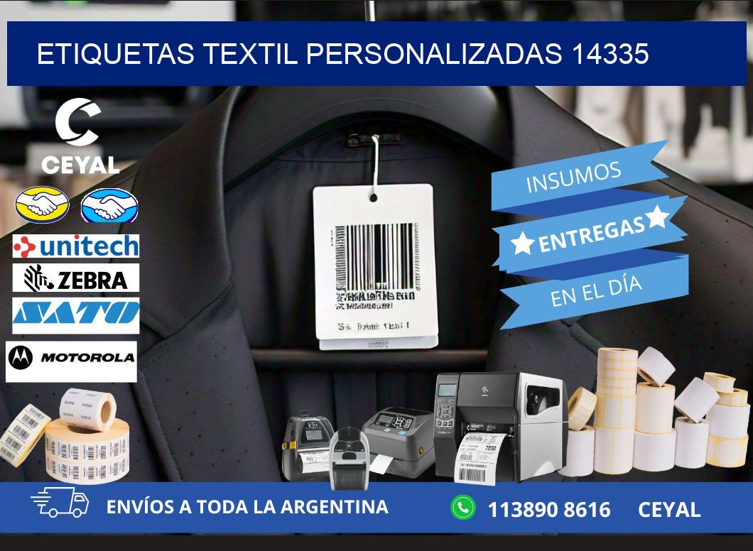 ETIQUETAS TEXTIL PERSONALIZADAS 14335